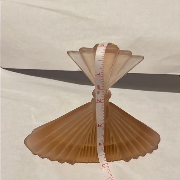 ANTIQUE Art Deco Czech Glass Perfume Bottle - Picture 3 of 3